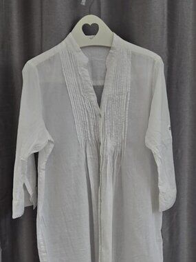 Beach cotton coverup, size XL